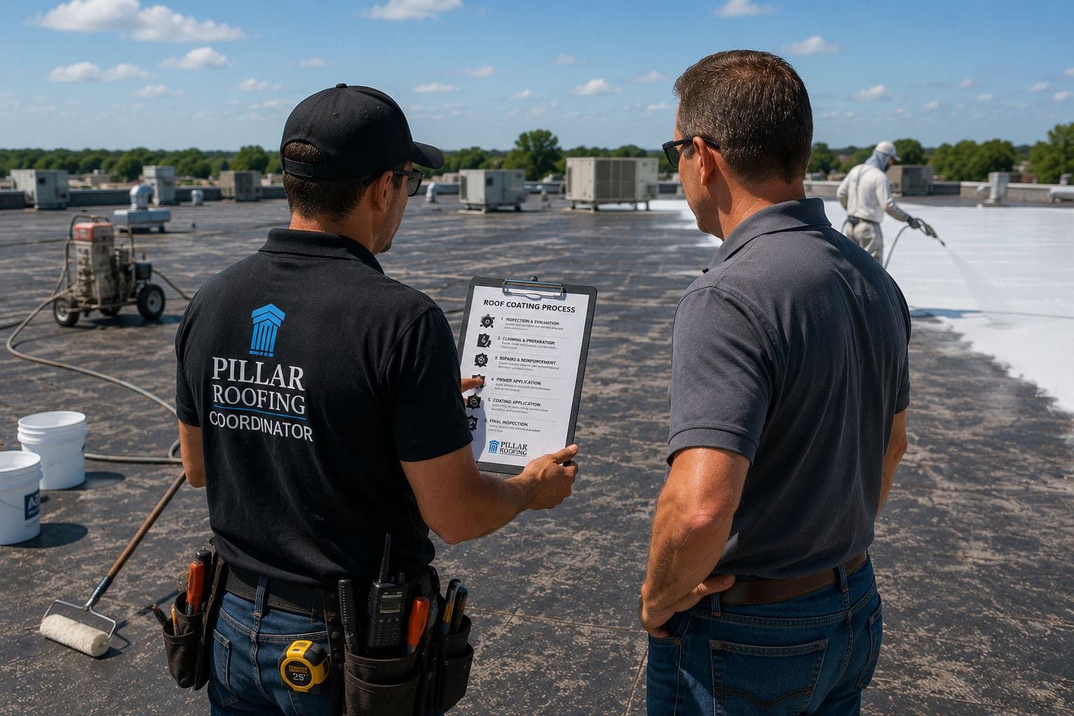 The Pillar Roof Restoration Process