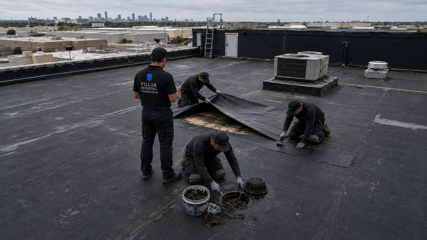 EPDM Membrane Repair
