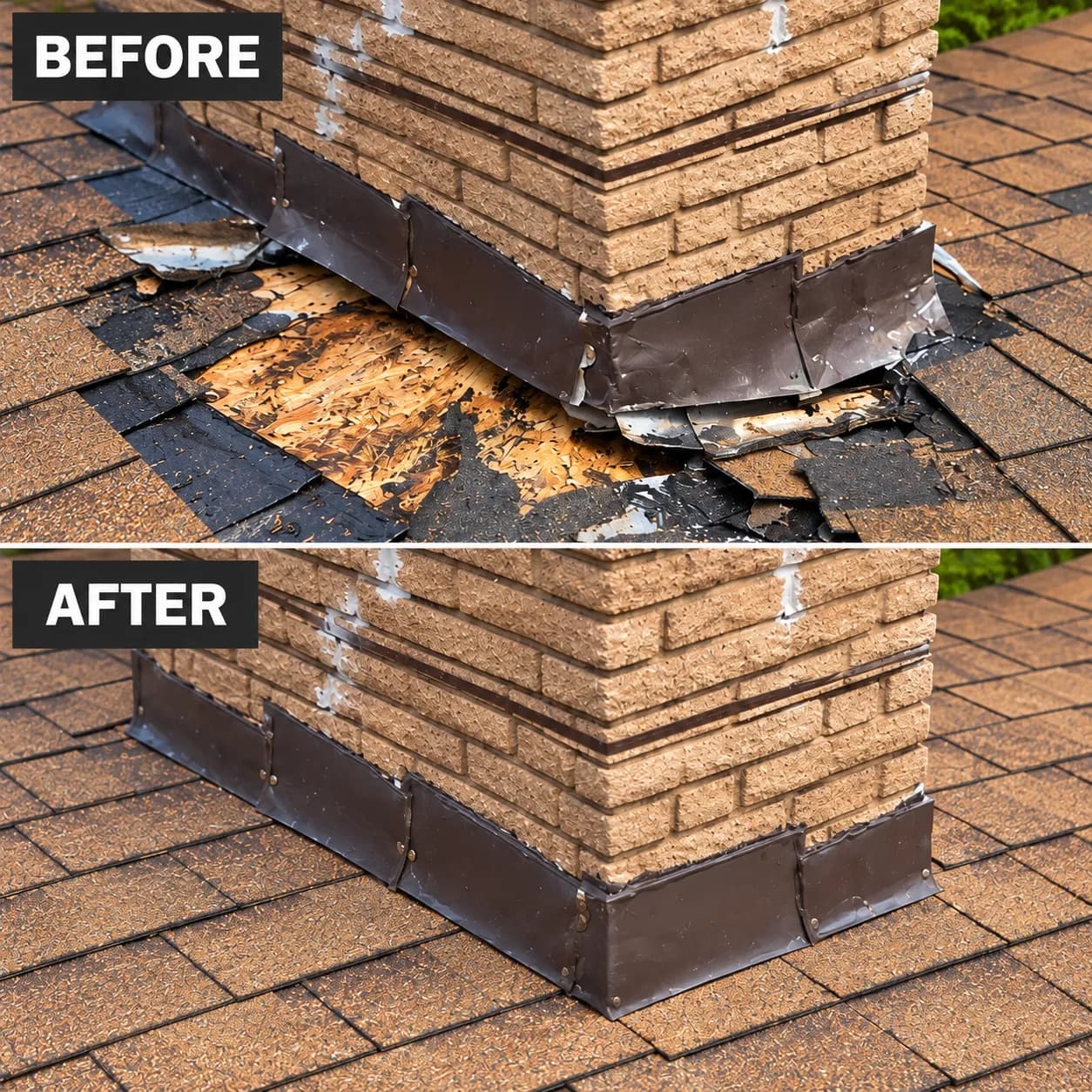 Chimney Roof Leak