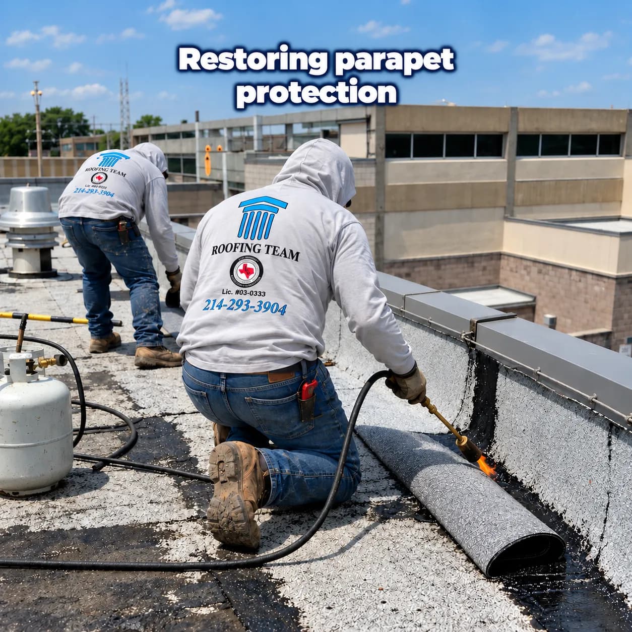 Modified-Bitumen Roof Repair