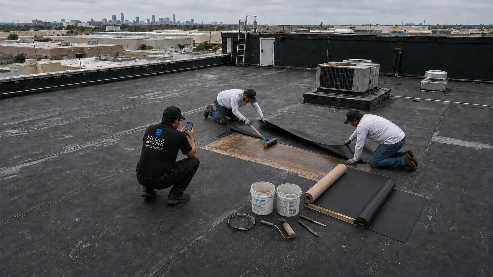 EPDM Membrane Repair