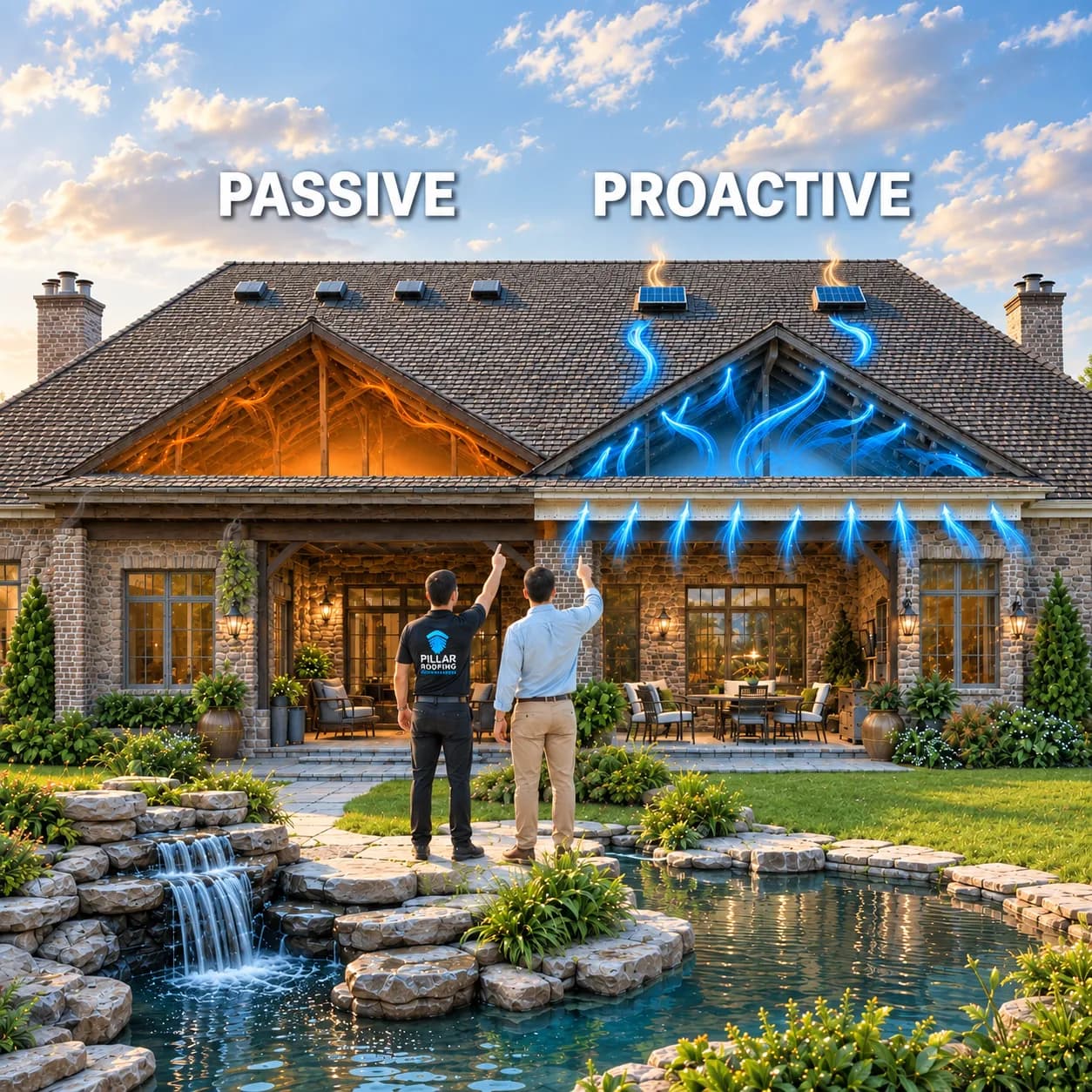 Passive vs. proactive